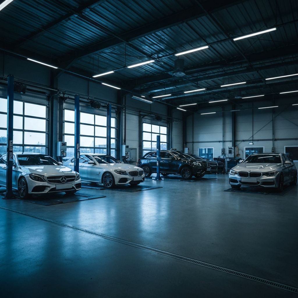 مركز صيانة السيارات الأوروبية